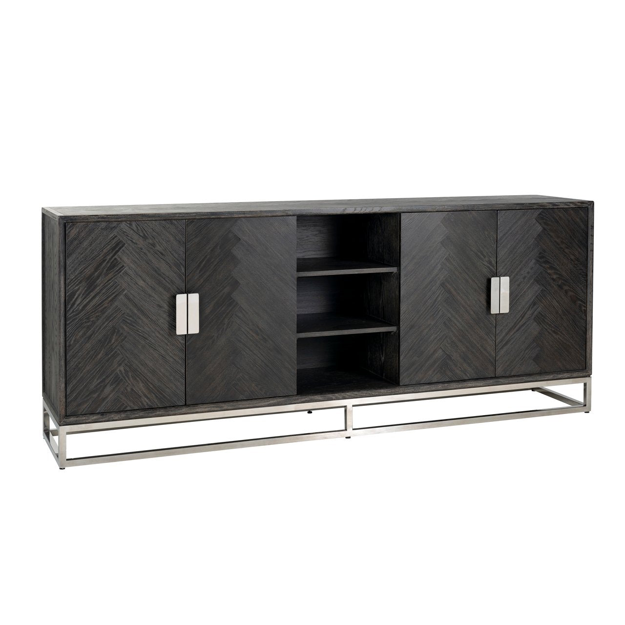 Dressoir Blackbone Silver Black Rustic