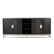 Dressoir Blackbone Silver Black Rustic