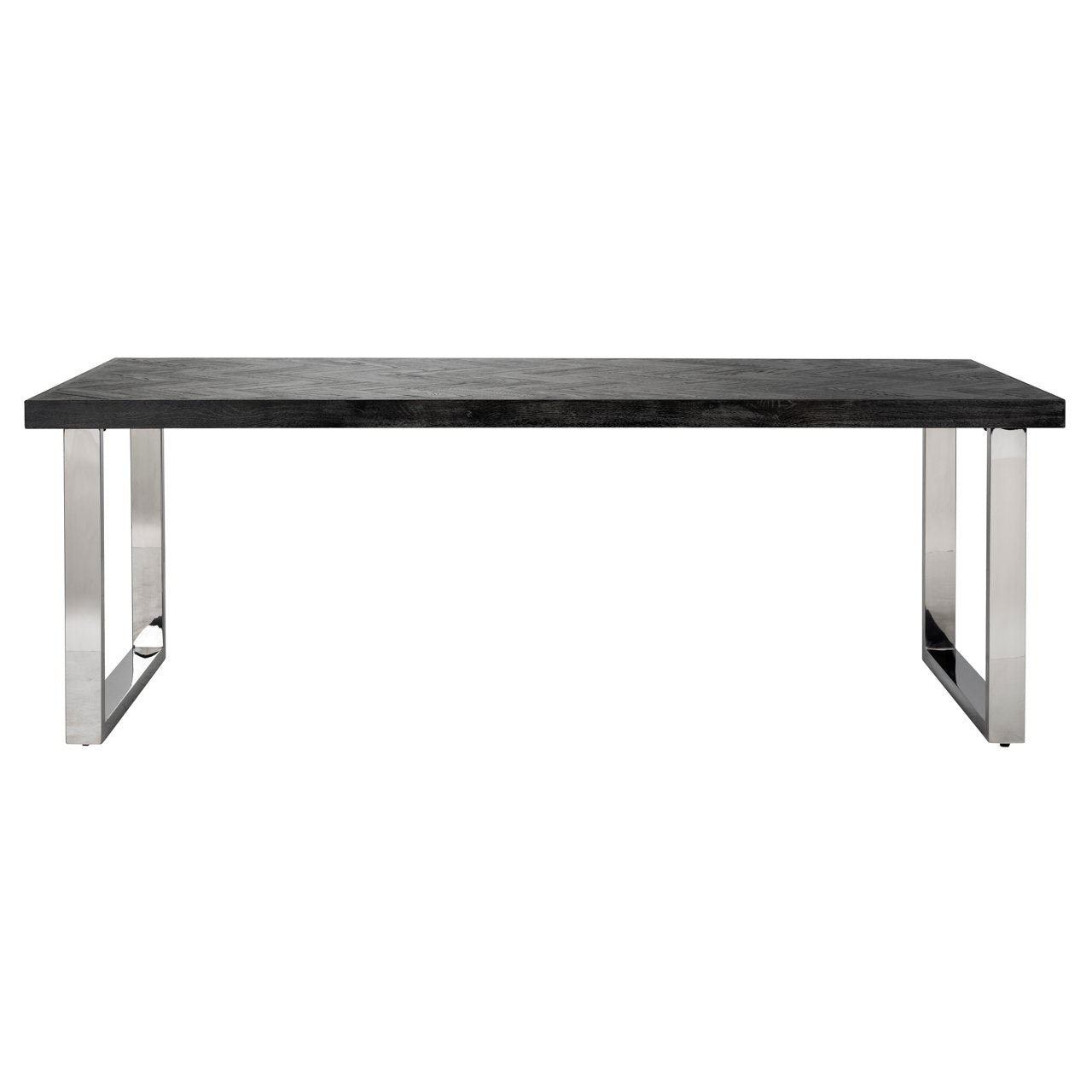 Dining table Blackbone Silver black rustic 220