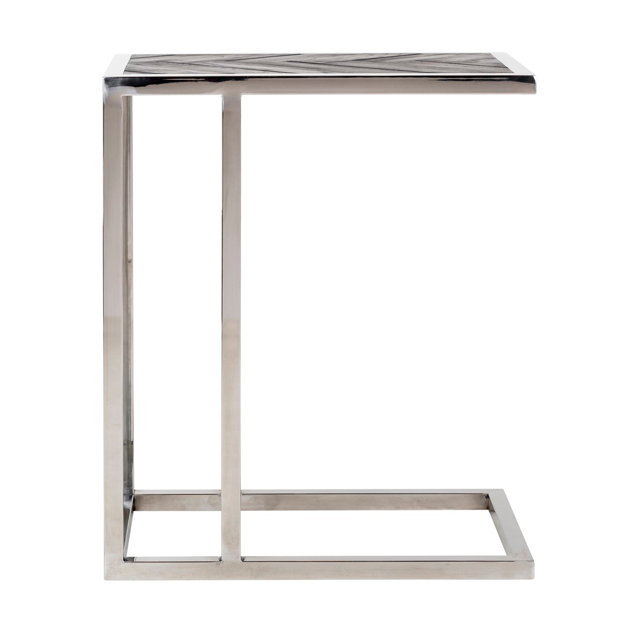 Sofa table Blackbone Silver black rustic