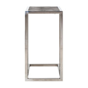Sofa table Blackbone Silver black rustic