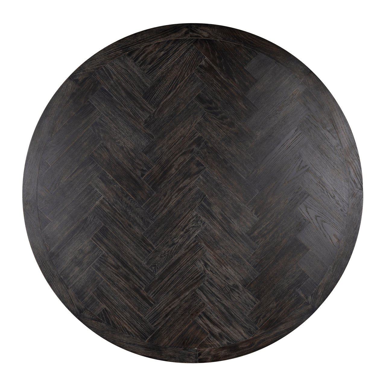 Dining table Blackbone Gold black rustic 140Ø