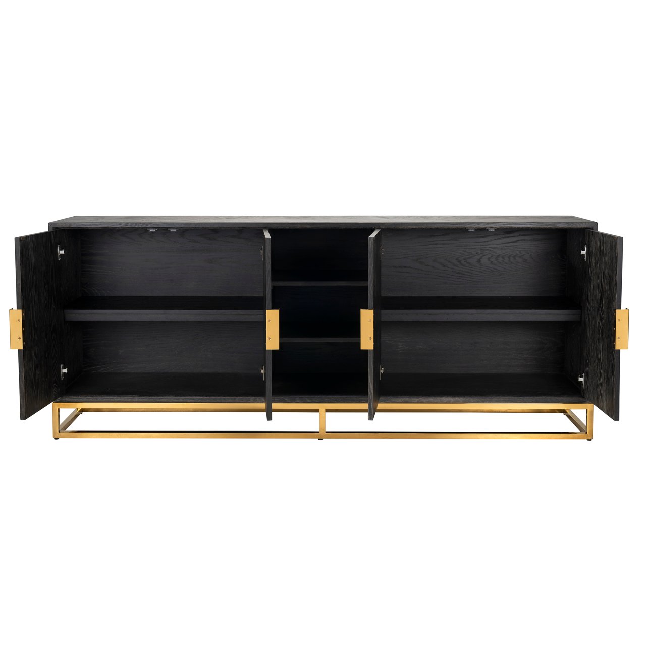 Dressoir Blackbone Gold Black Rustic