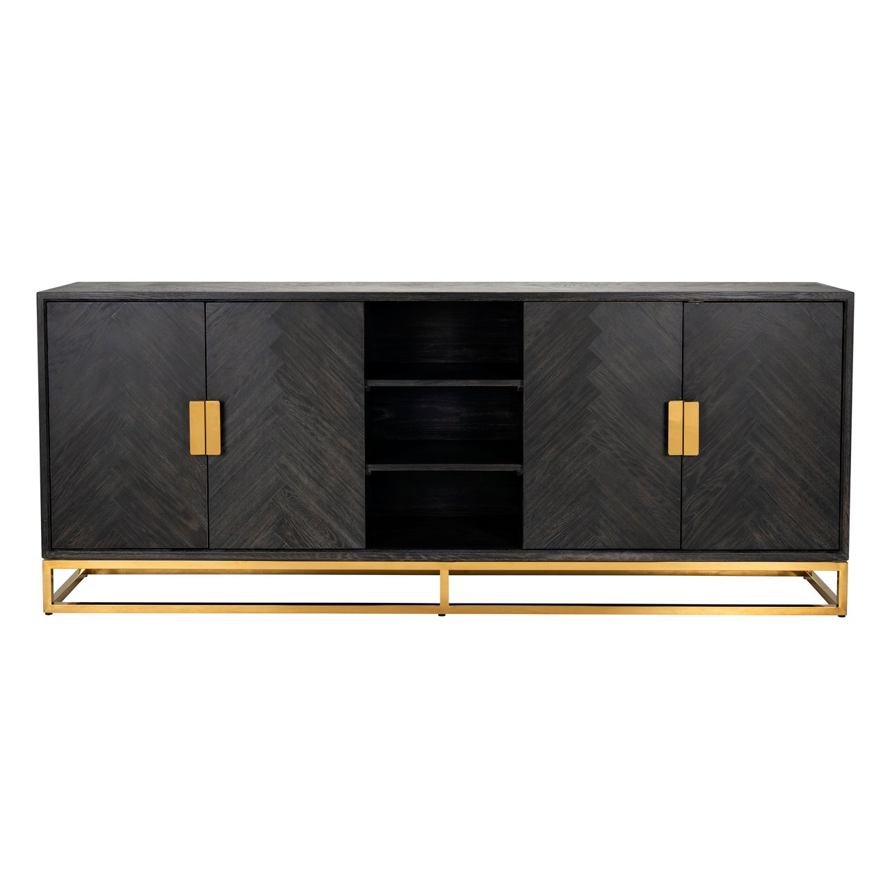 Dressoir Blackbone Gold Black Rustic