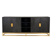 Dressoir Blackbone Gold Black Rustic