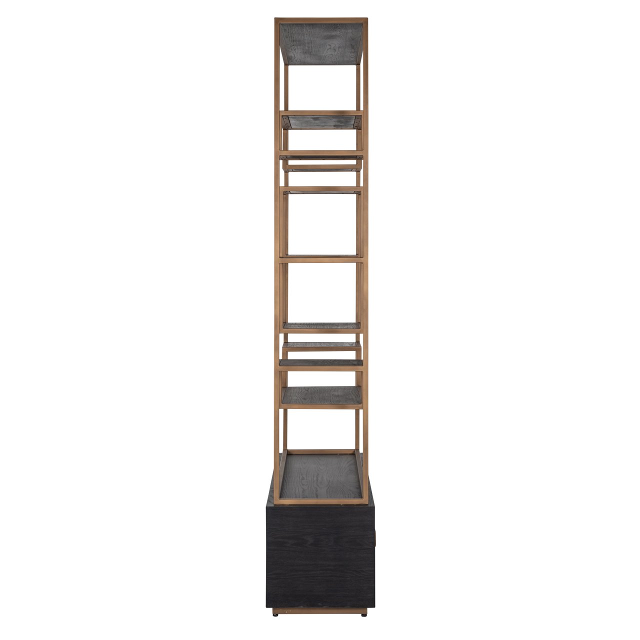 Wandkast Hunter Black Rustic