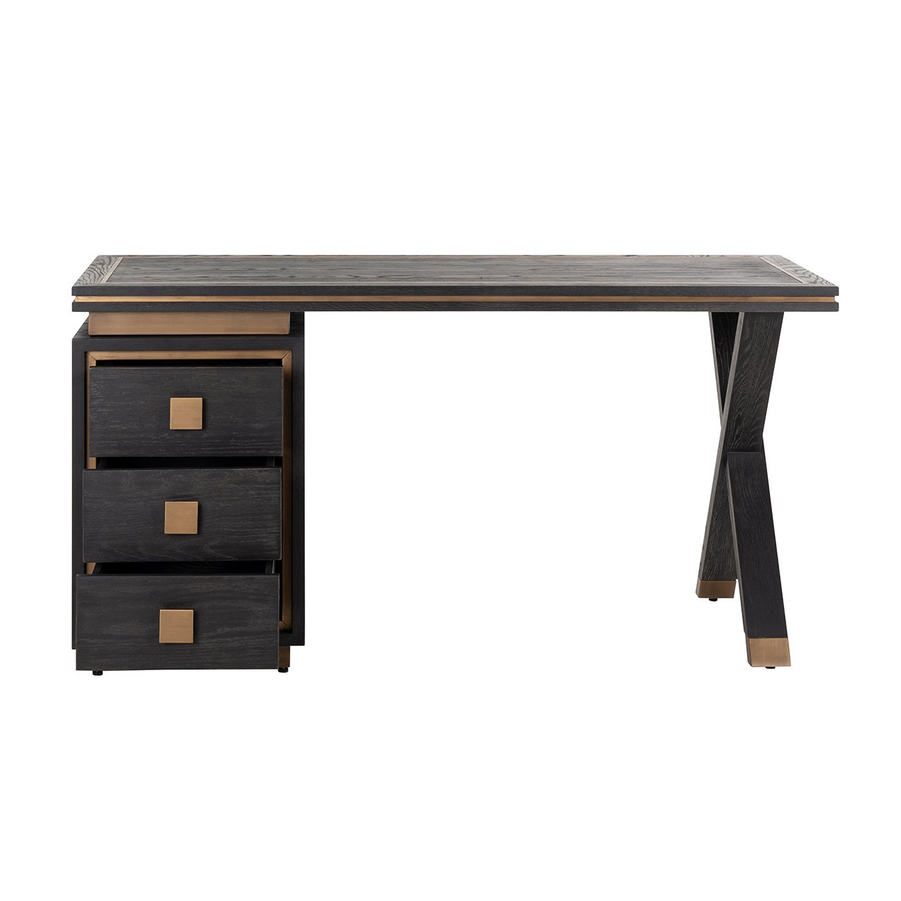 Bureau Hunter Black Rustic