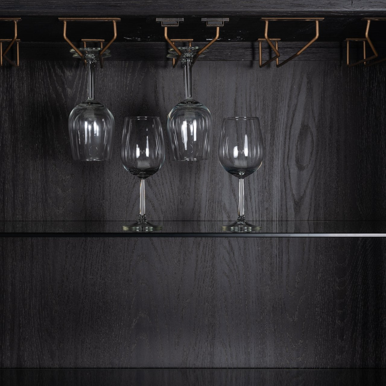 Opbergkast Bloomville Brass Shagreen