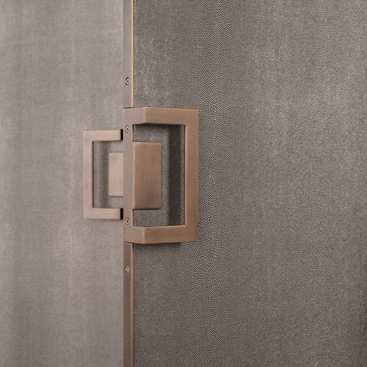 Opbergkast Bloomville Brass Shagreen