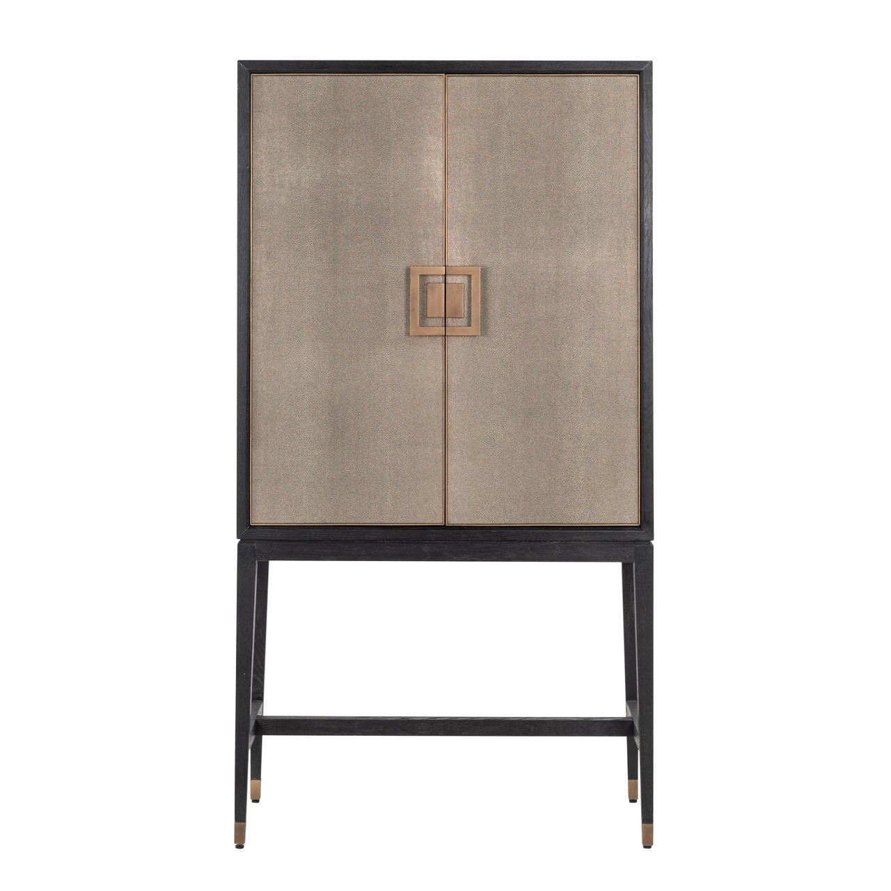 Opbergkast Bloomville Brass Shagreen