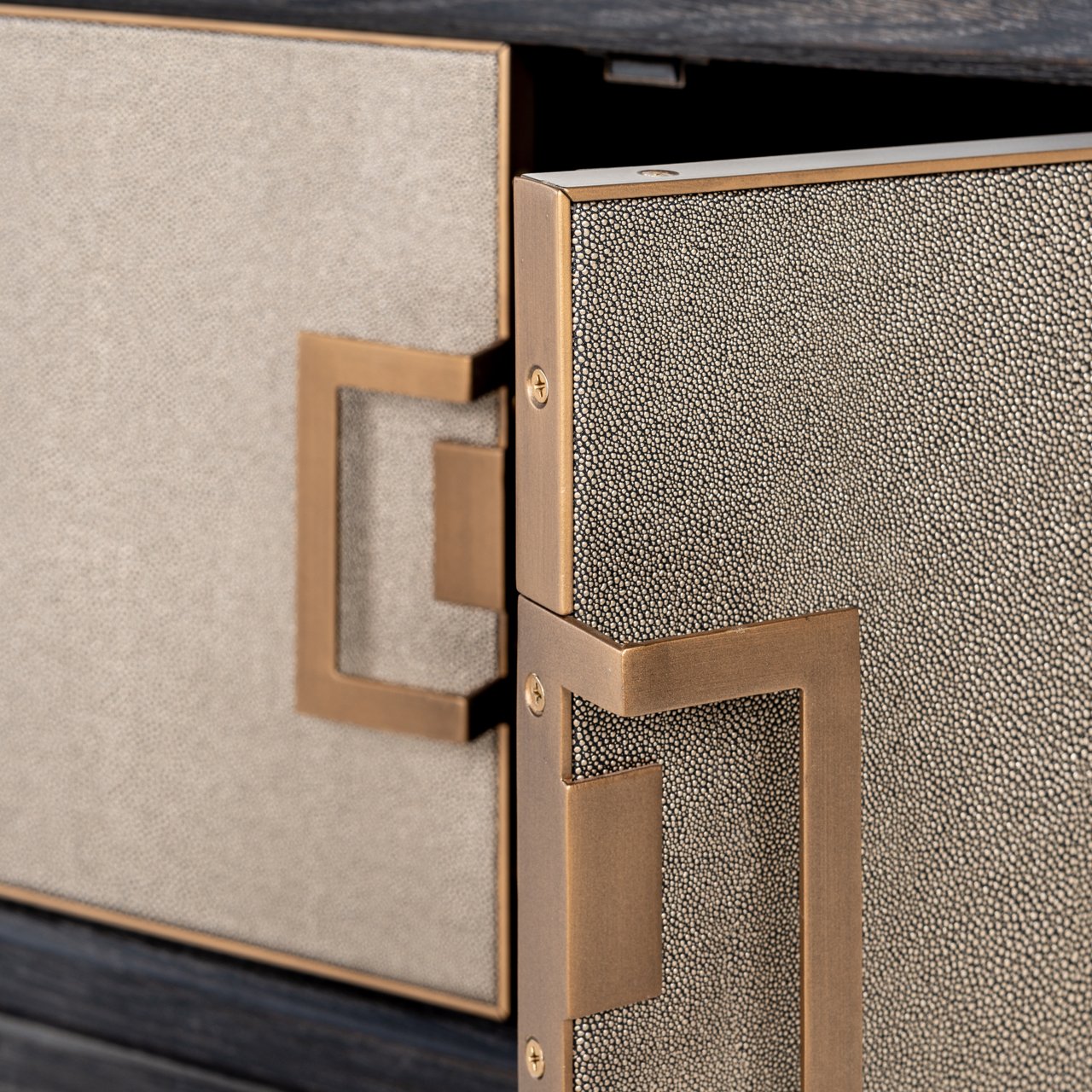 Tv-meubel Bloomville Brass Shagreen