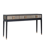 Console Bloomville brass shagreen
