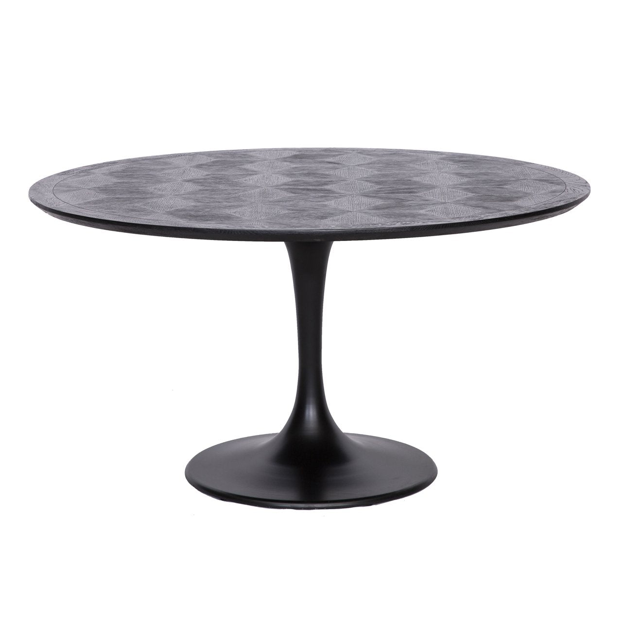Dining table Blax black 140Ø