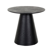 Bijzettafel Blax Black 58ø
