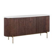 Dressoir Barkley brushed gold