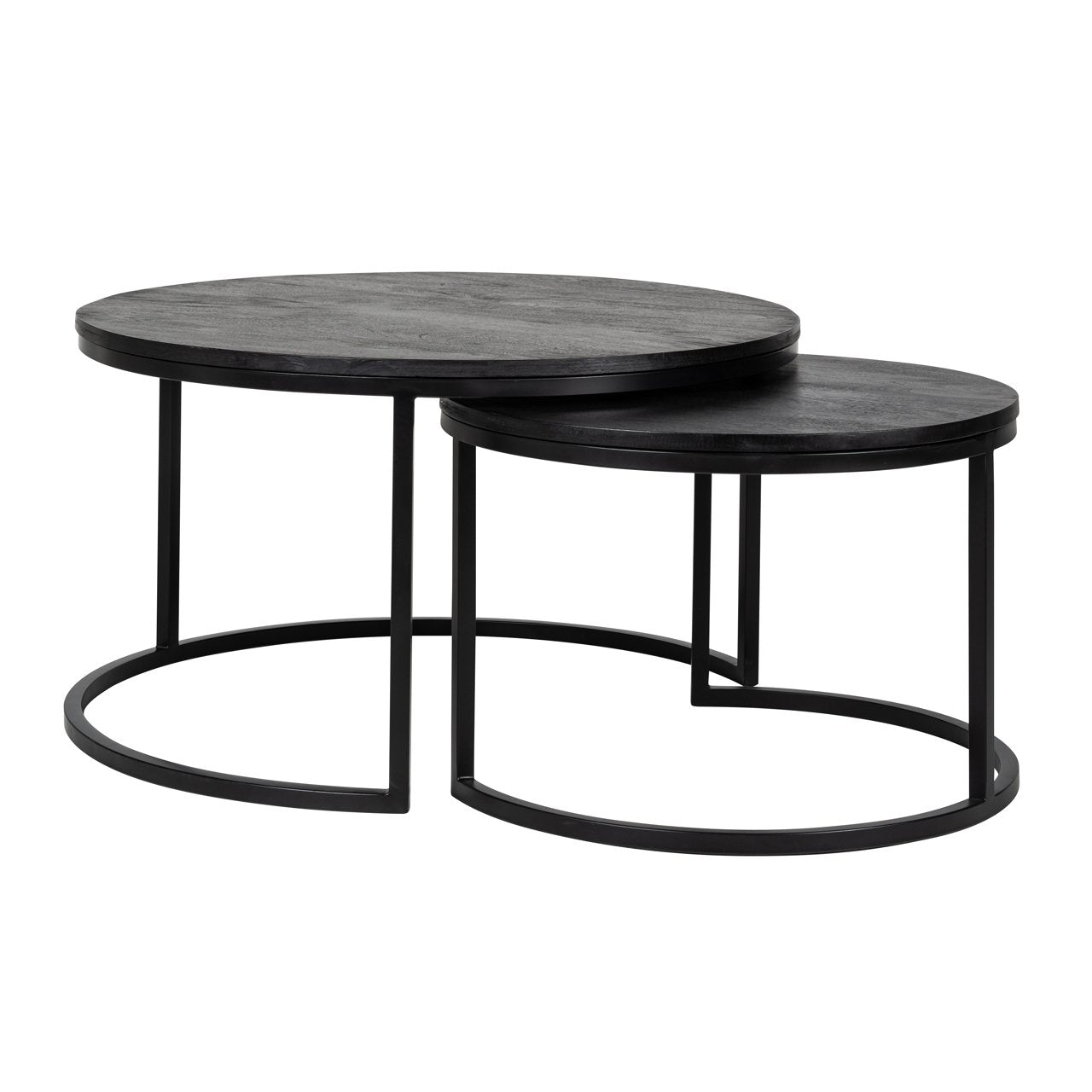Salontafel Catana black (Set of 2)