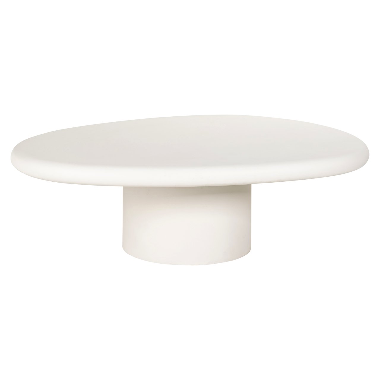 Salontafel Bloomstone White 110x90