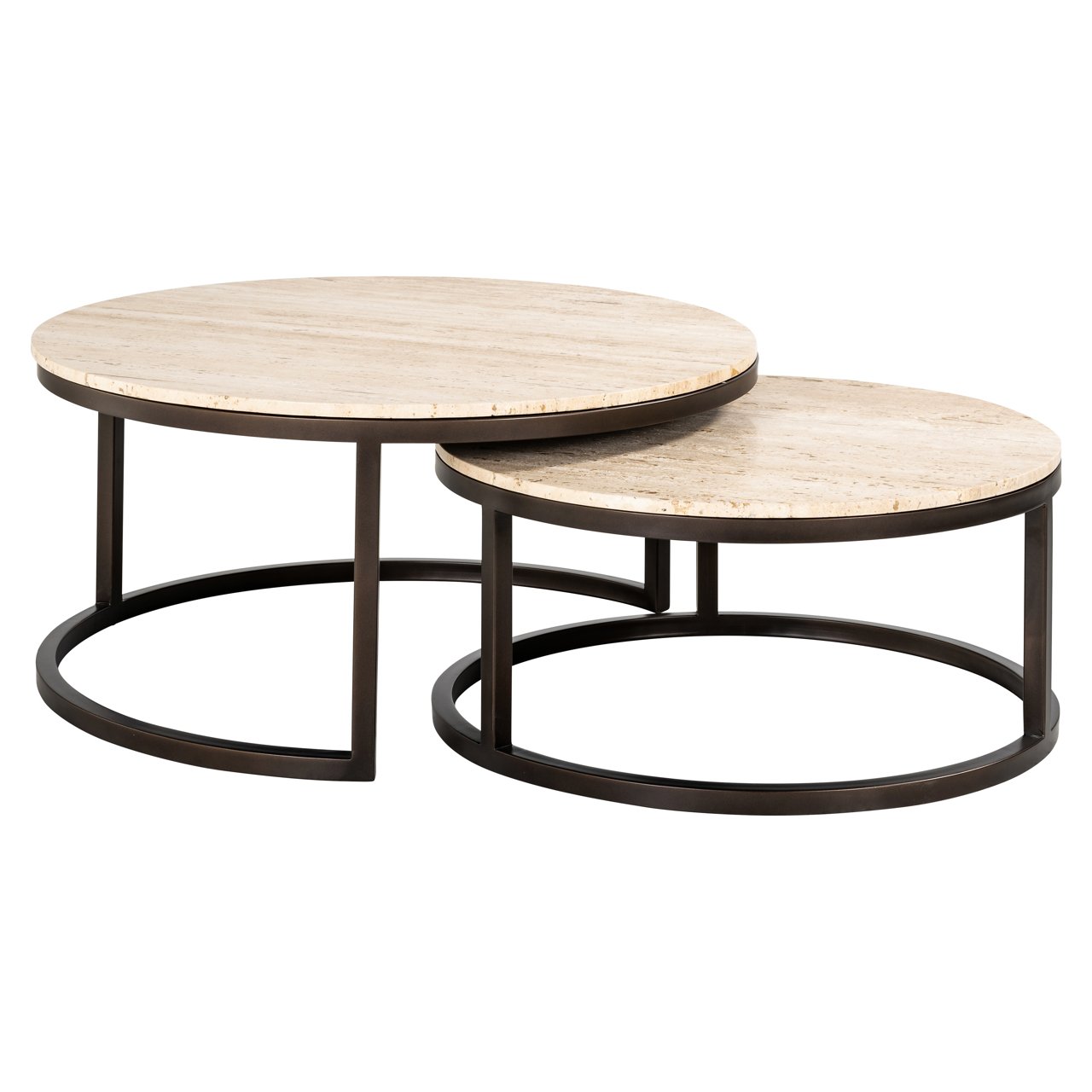 Salontafel Avalon Bronze (set Of 2)