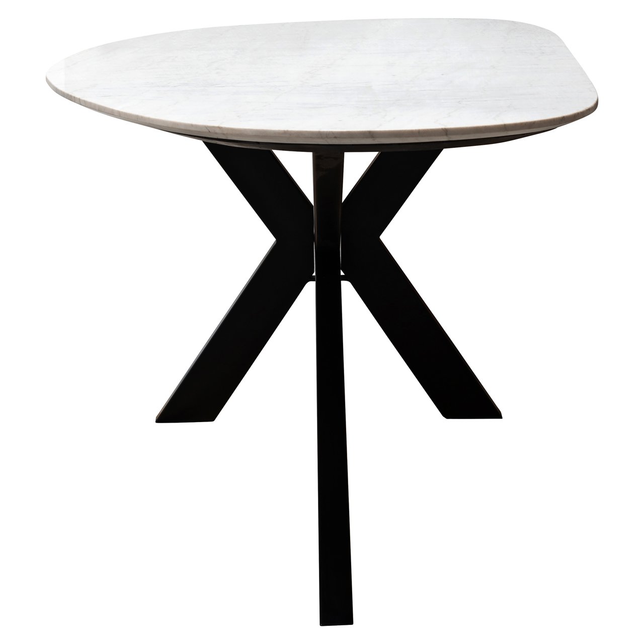 Eettafel Trocadero black/white