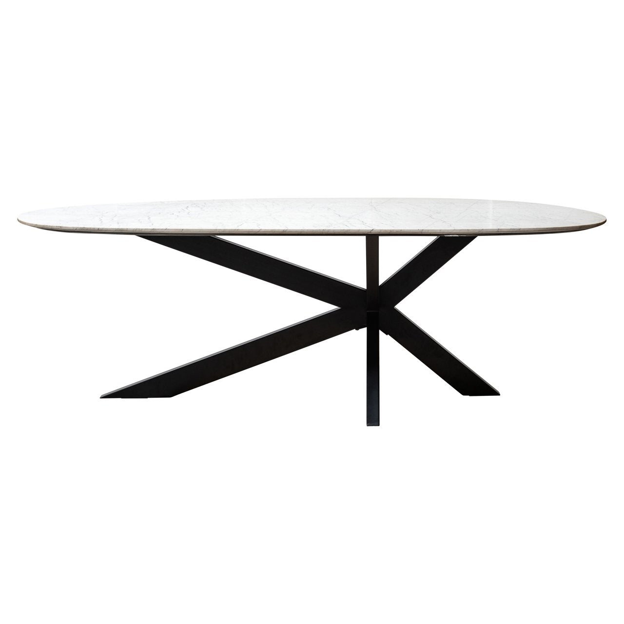 Eettafel Trocadero black/white