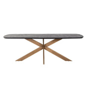 Eettafel Hayley Dark Coffee 230