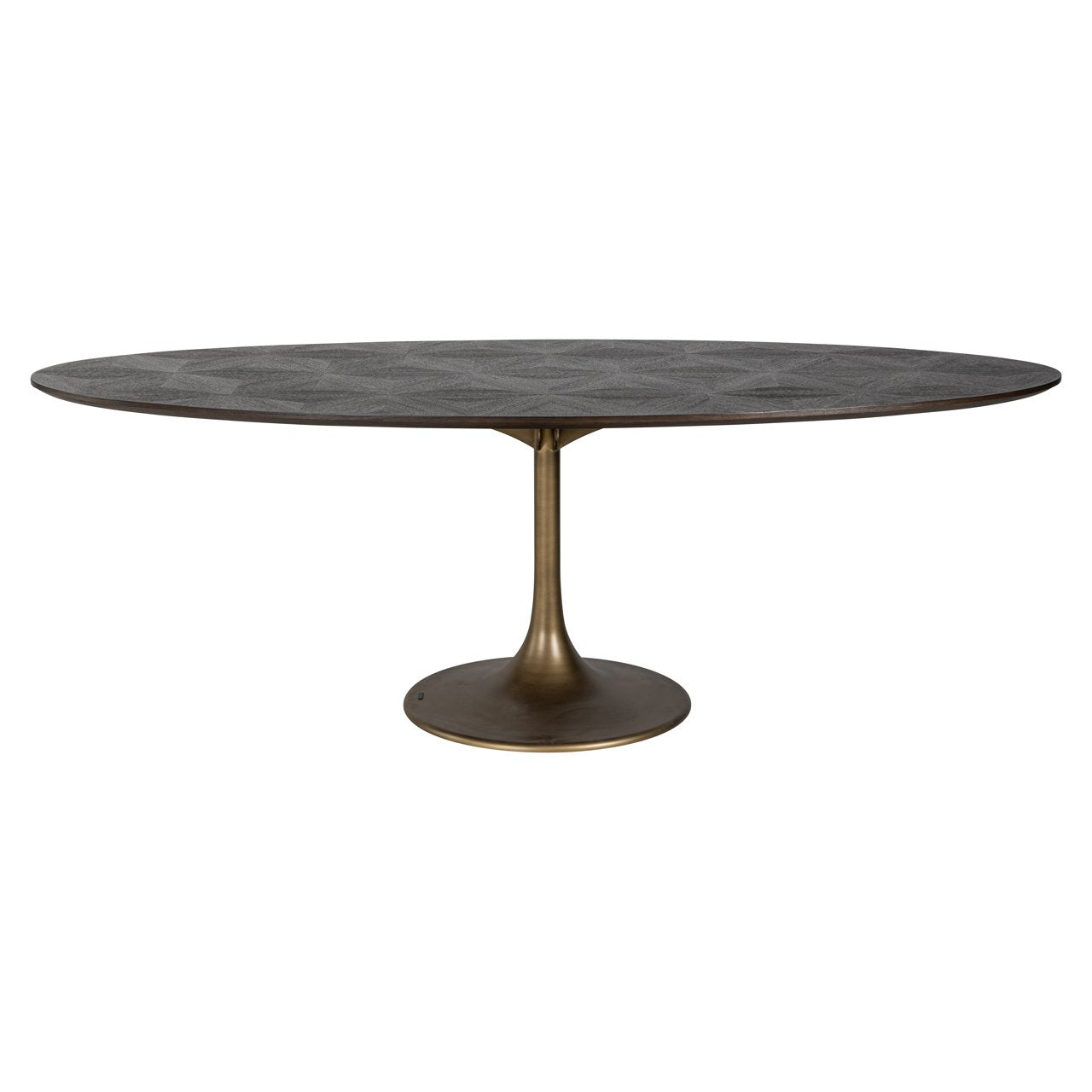 Eettafel Luxor Brown Oval 230