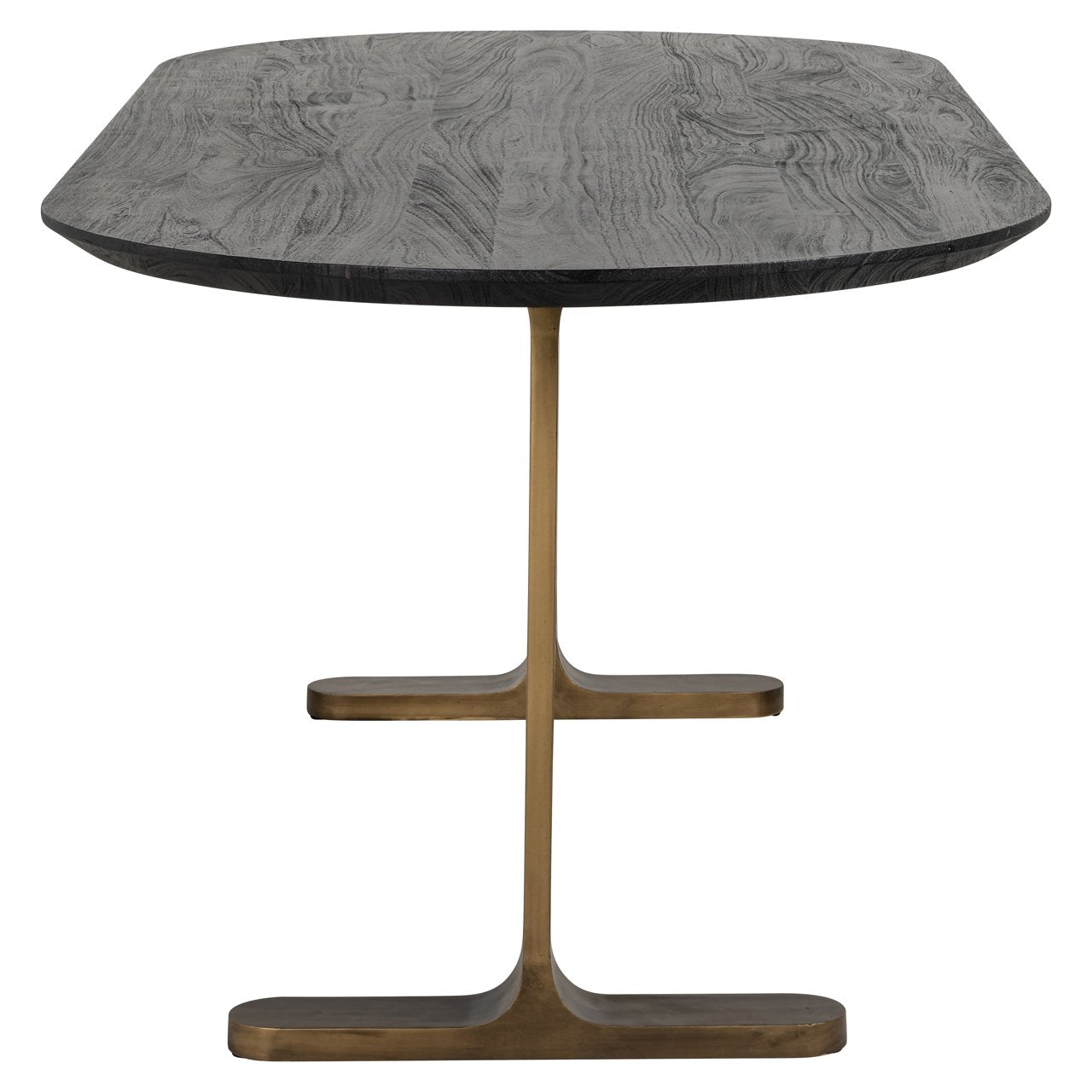 Eettafel Revelin Black/gold 200