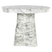 Outdoor Eettafel Rockyard White Marble Look 100ø