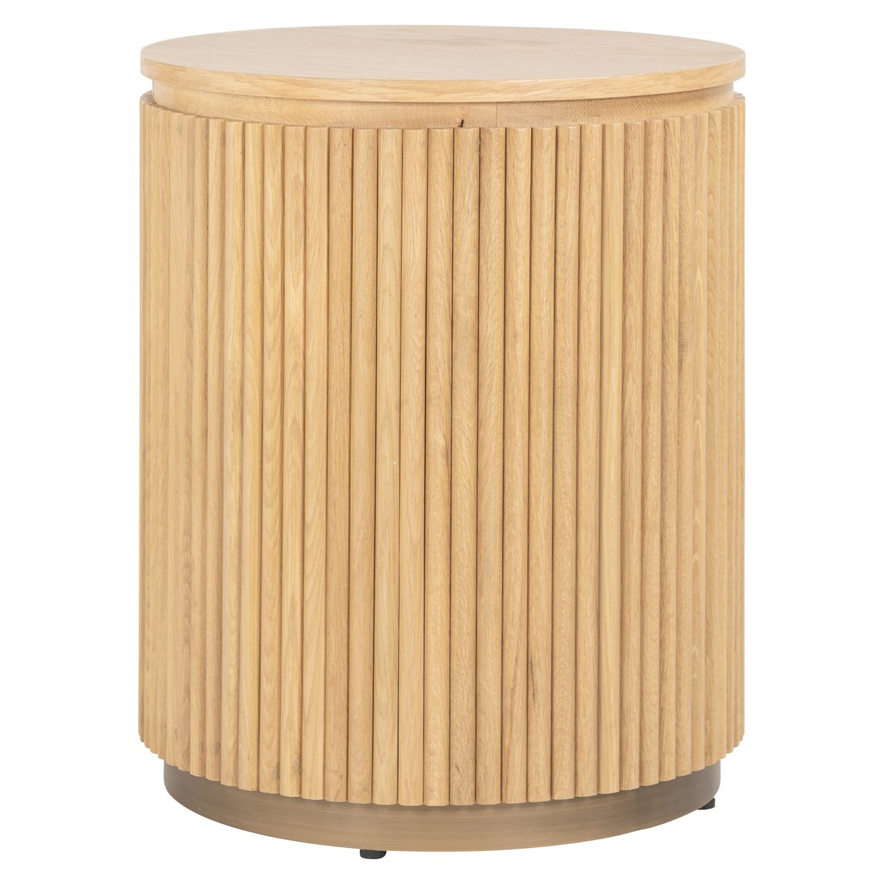 End table Belfort natural oak 50Ø