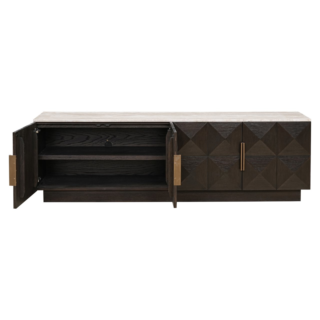 Tv-meubel Claremont Brown