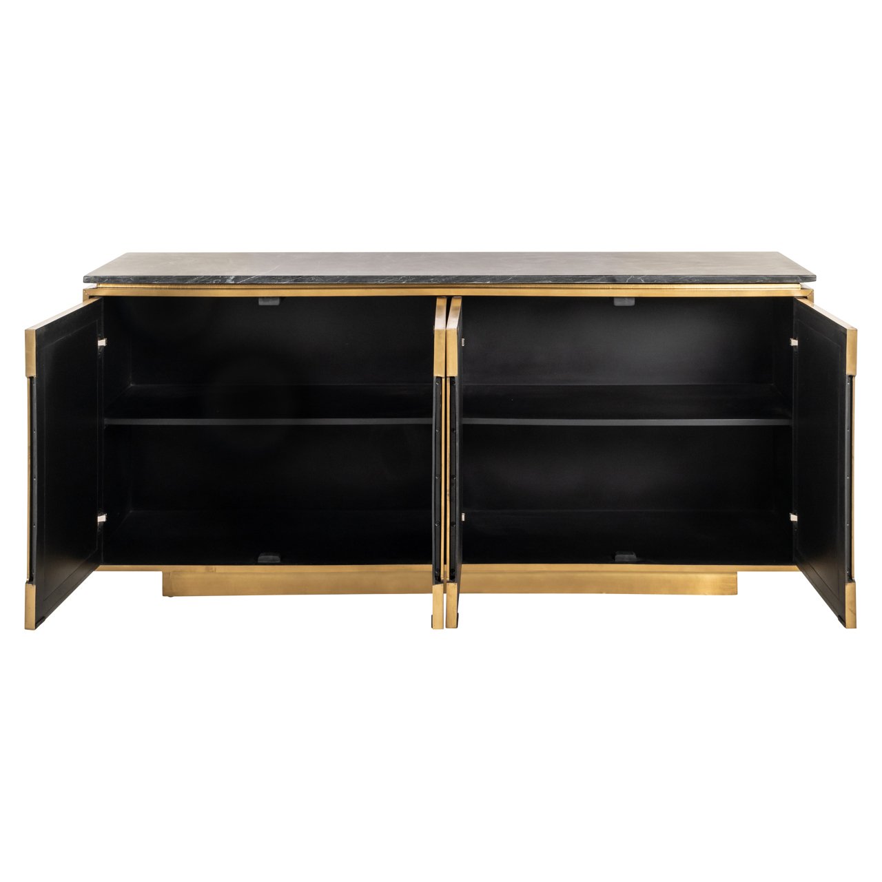 Dressoir Finsbury Black/gold
