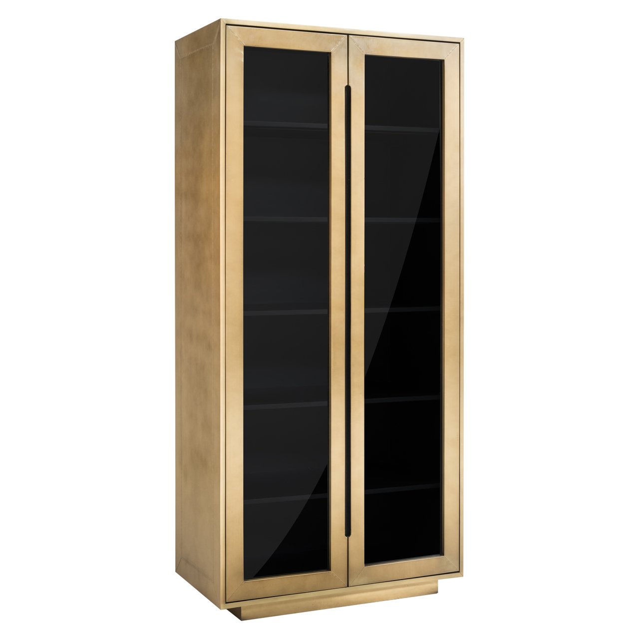 Opbergkast Finsbury Black/gold