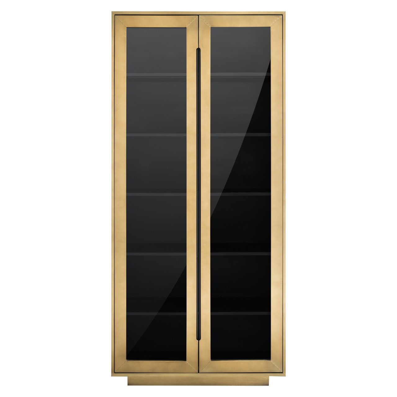 Opbergkast Finsbury Black/gold