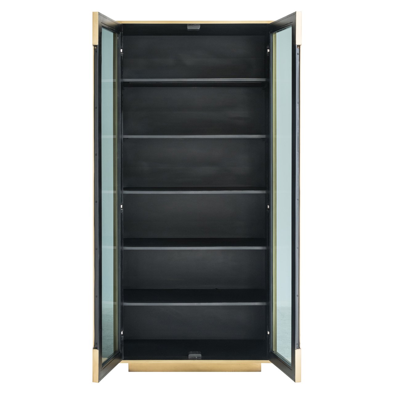 Opbergkast Finsbury Black/gold