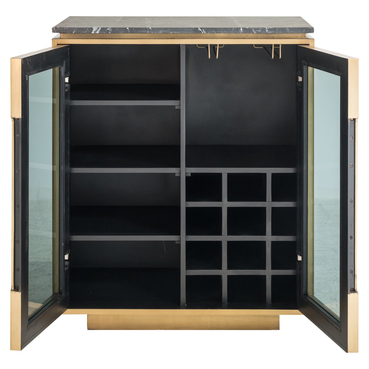 Dressoir Finsbury Black/gold