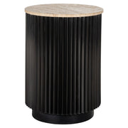Bijzettafel Hampton Dark Brown 45ø