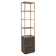 Wandkast Carter Brown Small 2-drawers