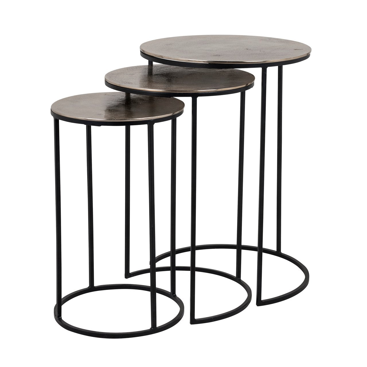 Salontafel Nolan Champagne Gold (set Of 3)
