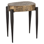 End table Declan black/gold