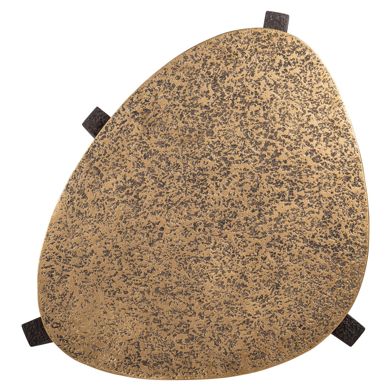 Salontafel Marquee Black/gold (set Of 2)