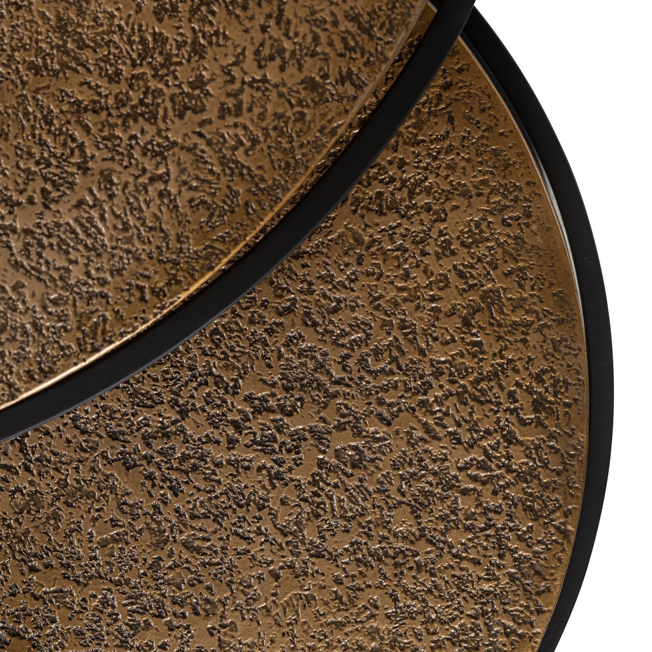 Salontafel Derby Black/gold (set Of 2)