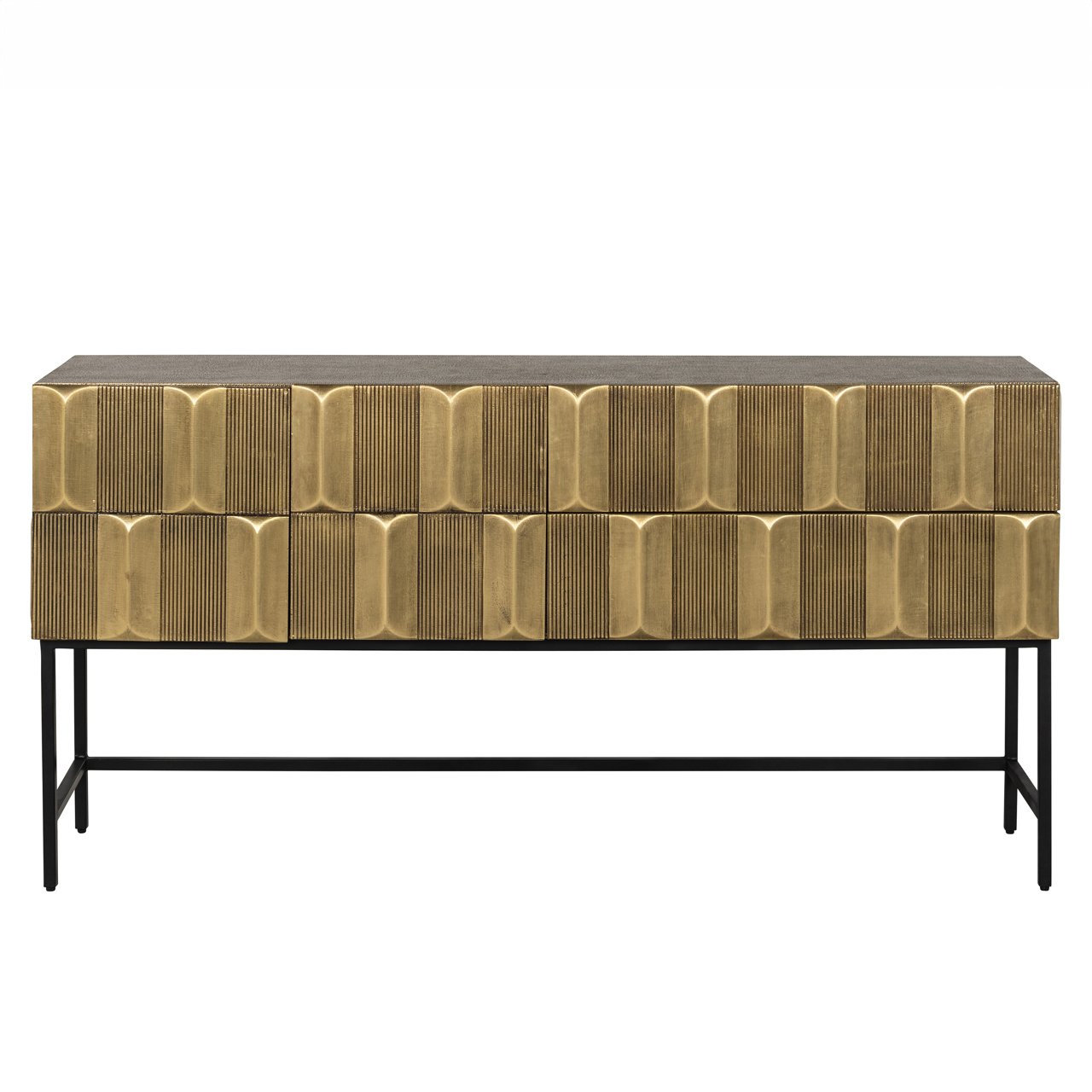 Dressoir Jaxx Black/gold