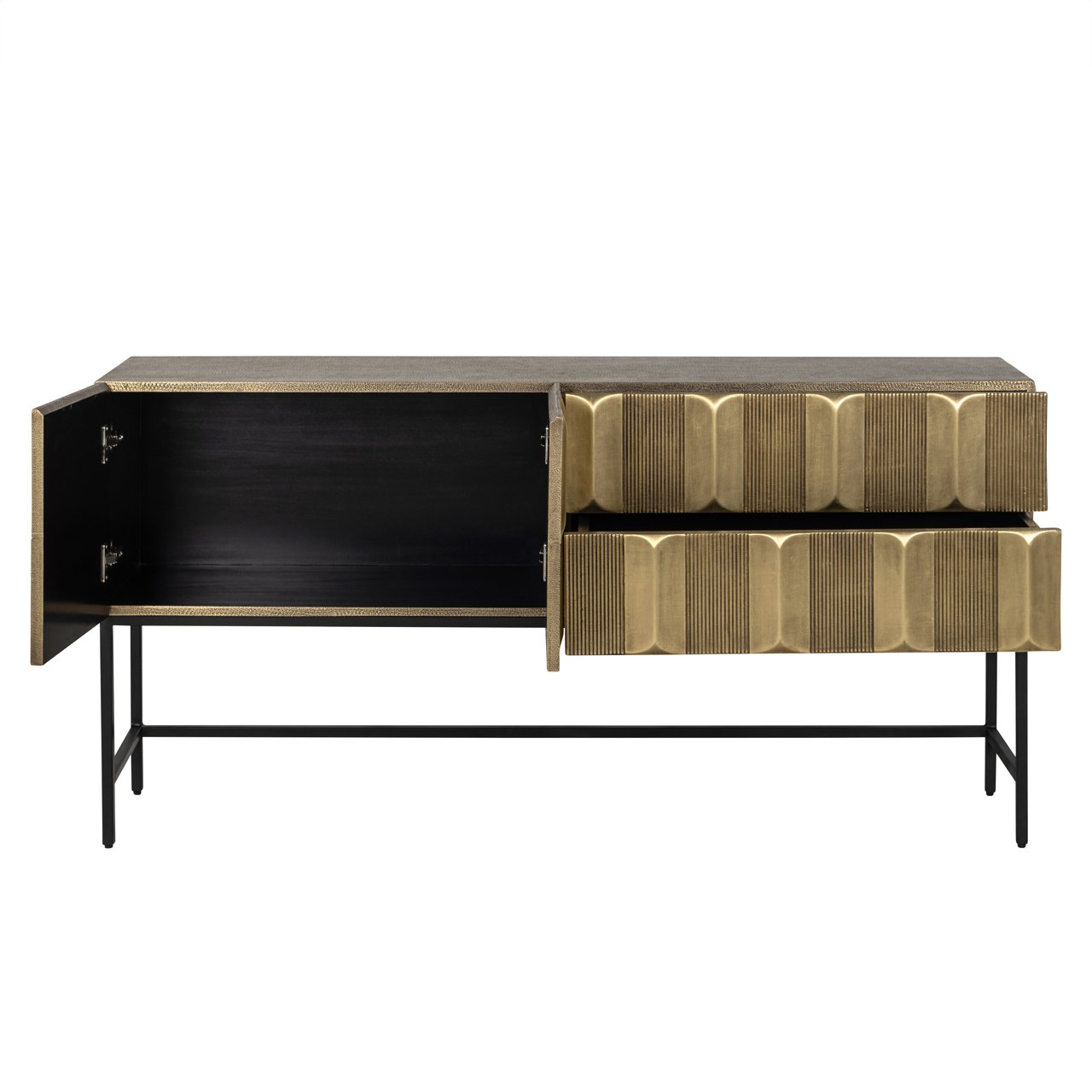Dressoir Jaxx Black/gold