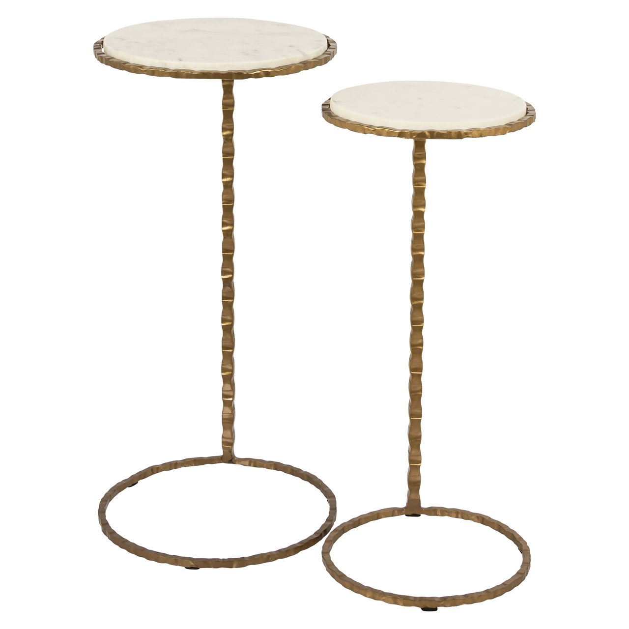 End table Scofield gold (Set of 2)