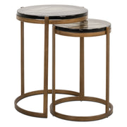 Bijzettafel Cleo Gold (set Of 2)