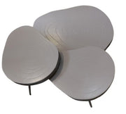 Salontafel Zeus clay (Set of 3)