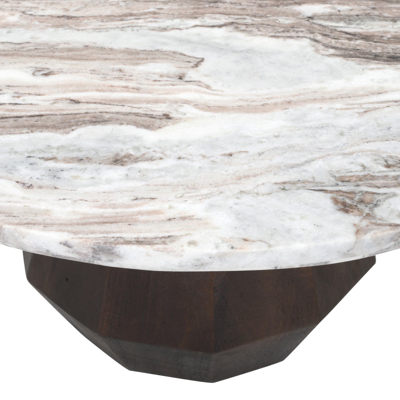 Salontafel Oberoy Blush Beige 80ø