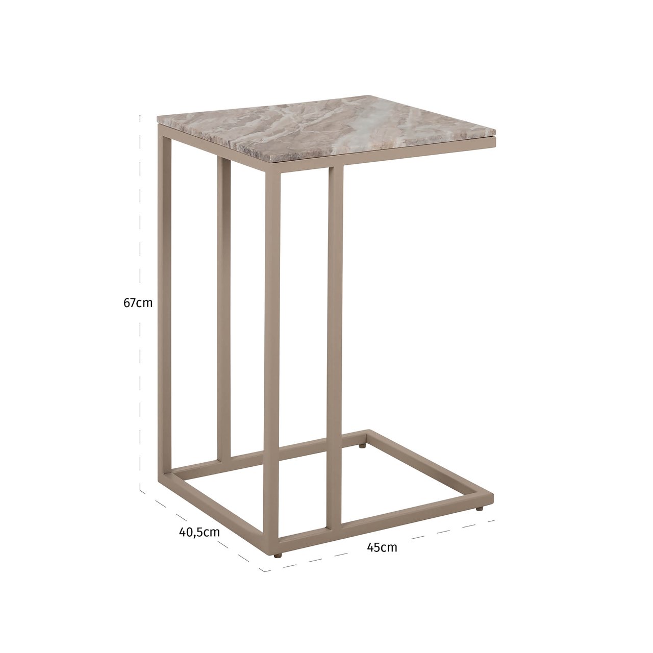 Sofa Tafel Fairfax Clay