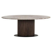 Eettafel Rashford Blush Beige Oval 200