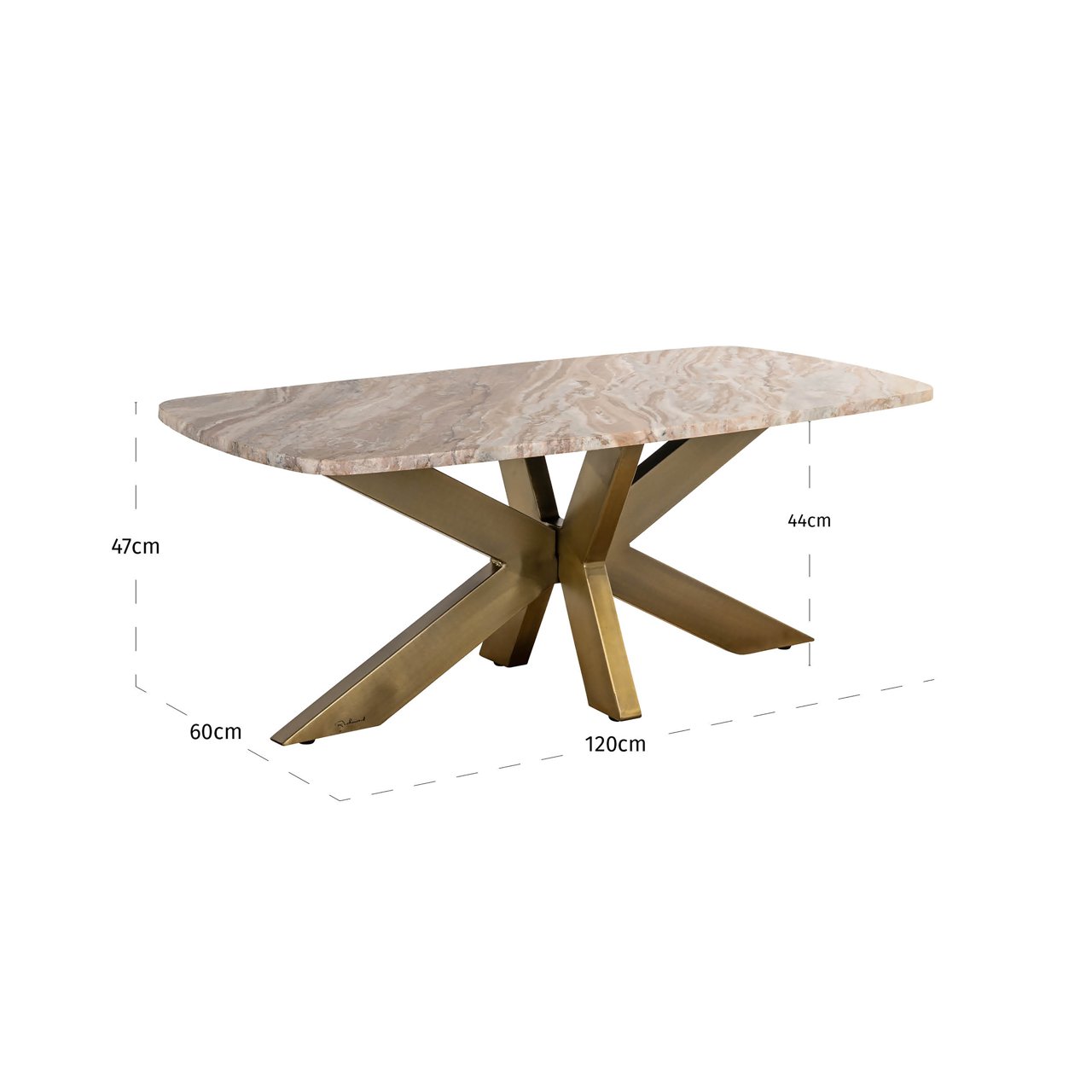 Salontafel Bottega Blush Beige